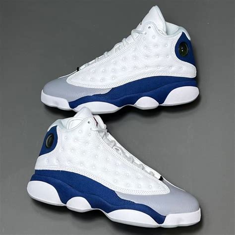 13 blue jordans|jordan 13 french blue stockx.